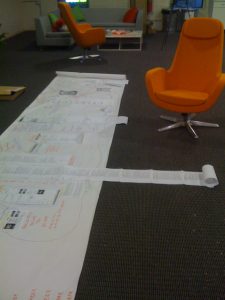 Creative aspirations for THQ - mapped out at sparkhouse.